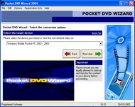 Pocket PC DVD Wizard screenshot